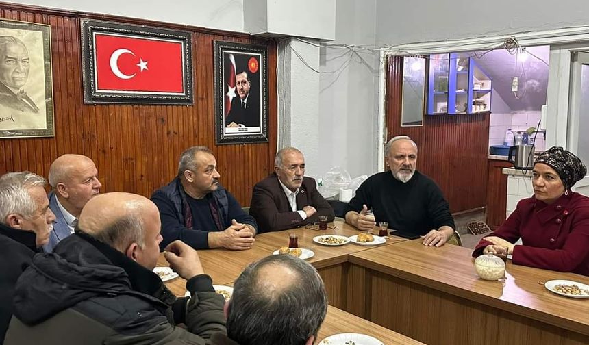 AK Parti Saraydüzü teşkilatından değerlendirme toplantısı