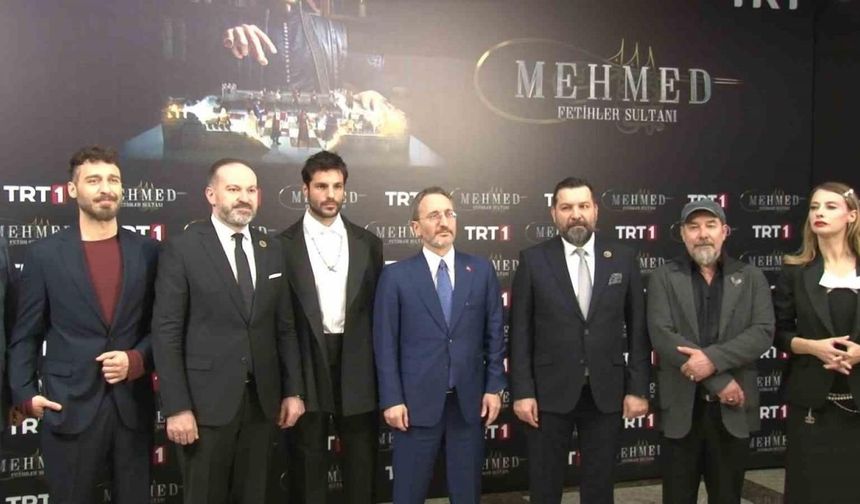 TRT’nin yeni dizisi ’Mehmed: Fetihler Sultanı’nın galası yapıldı