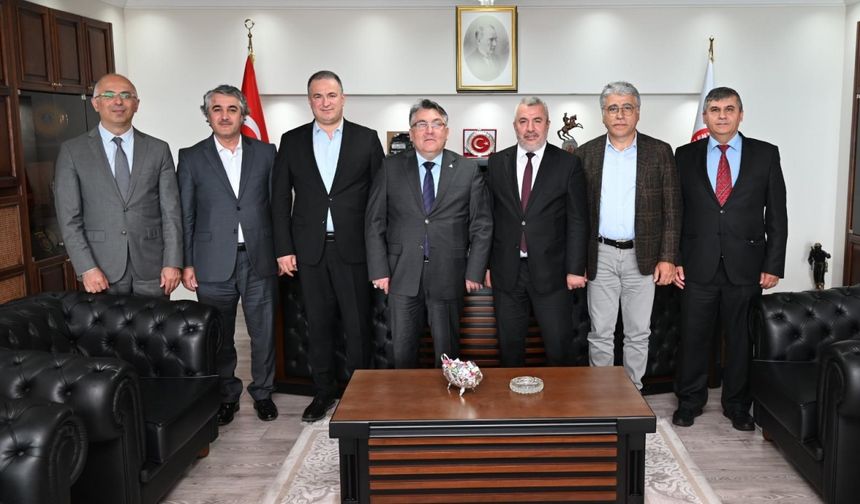 ÖSYM Başkanı Ersoy, Zonguldak BEÜ Rektörü Özölçer'i ziyaret etti