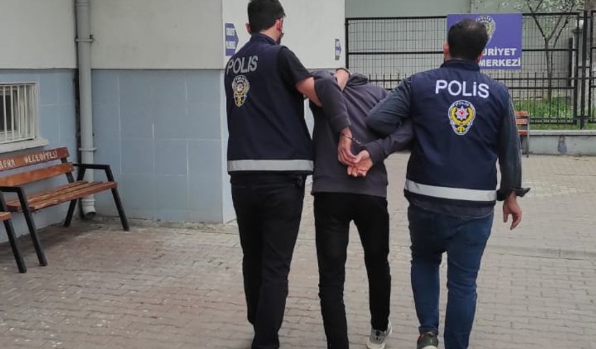 Samsun'da hırsızlık suçundan 14 yıl hapis cezası bulunan firari yakalandı