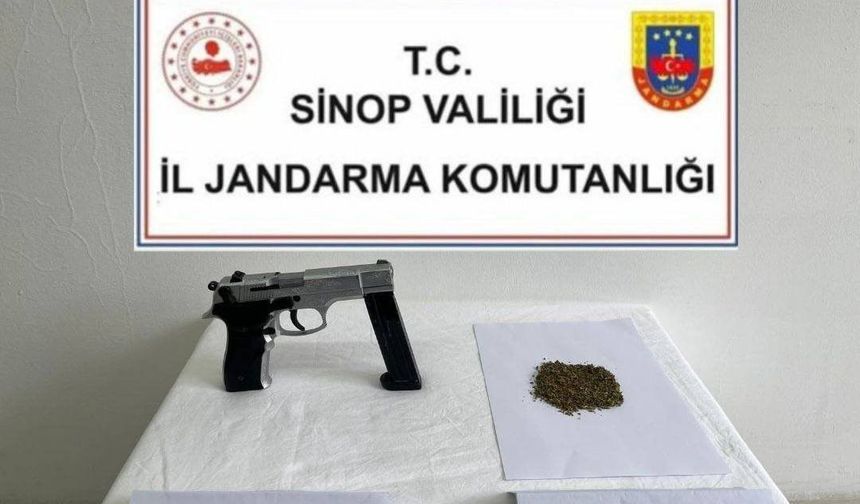 Sinop'ta uyuşturucu operasyonunda 2 kişi yakalandı