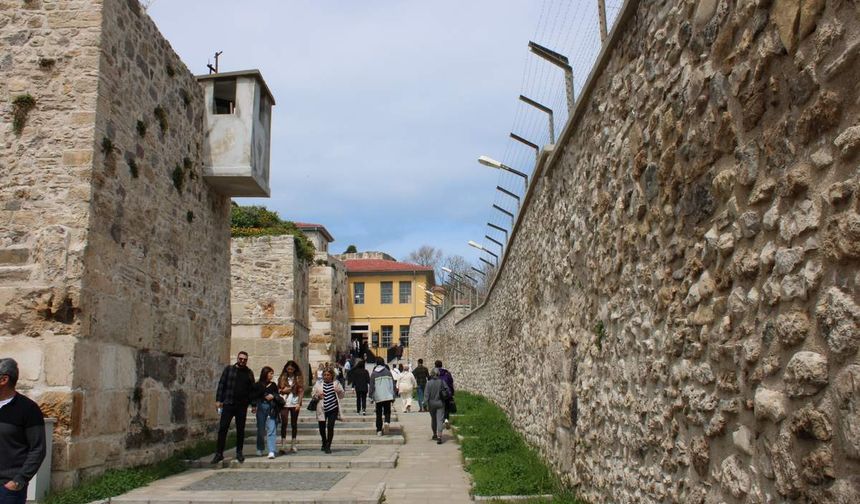 Sinop Tarihî Cezaevi’nde bayram yoğunluğu yaşanıyor