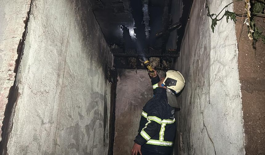 KARABÜK - 2 katlı müstakil evde çıkan yangın söndürüldü