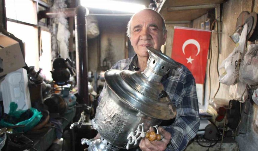 Amasya’nın son semaver ustalarından Mustafa Sofu, hayatını kaybetti