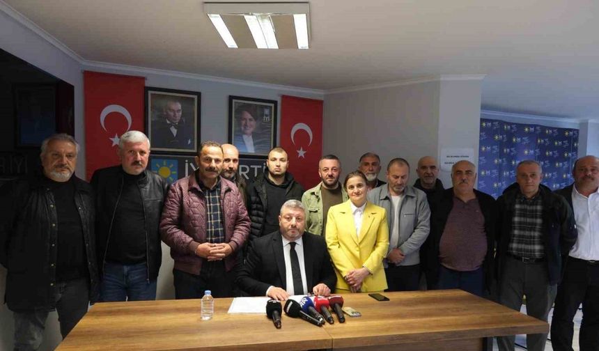İYİ Parti Trabzon’da istifalar sürüyor
