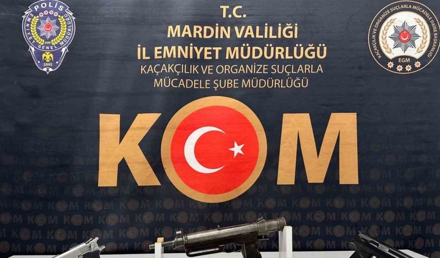 Mardin’de silah kaçakçılığı operasyonunda 1 tutuklama