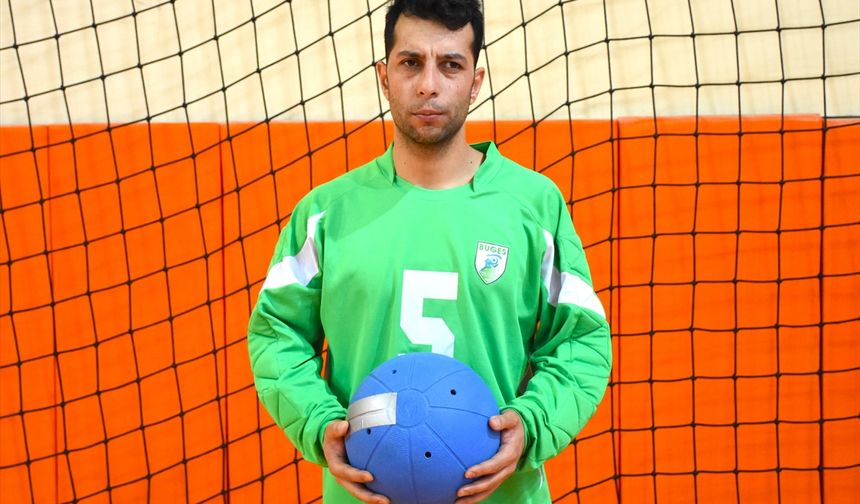AKSARAY - Görme engelli Hilmi Uslu'nun hedefi, Golbol Milli Takımı formasını giymek