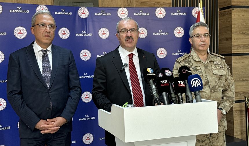 ELAZIĞ - "Huzur, Asayiş ve Güvenlik Bilgilendirme Toplantısı" yapıldı