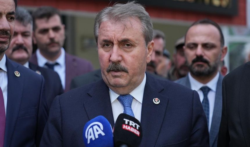 ERZURUM - BBP Genel Başkanı Destici, Erzurum'da ziyaretlerde bulundu