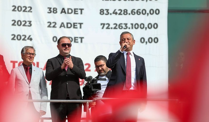 UŞAK - CHP Genel Başkanı Özel:  "Evet 'normalleşme' diyoruz. Yumuşama falan değil 'normalleşme' diyoruz"
