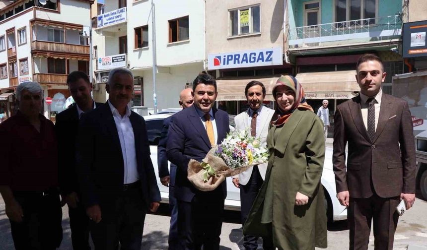 Ulaştırma ve Altyapı Bakanlığı Yardımcısı Boyraz’dan Oltululara istasyon müjdesi