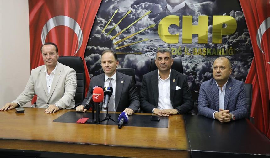 ELAZIĞ - CHP Genel Başkan Yardımcısı Deniz Yavuzyılmaz, Elazığ'da konuştu