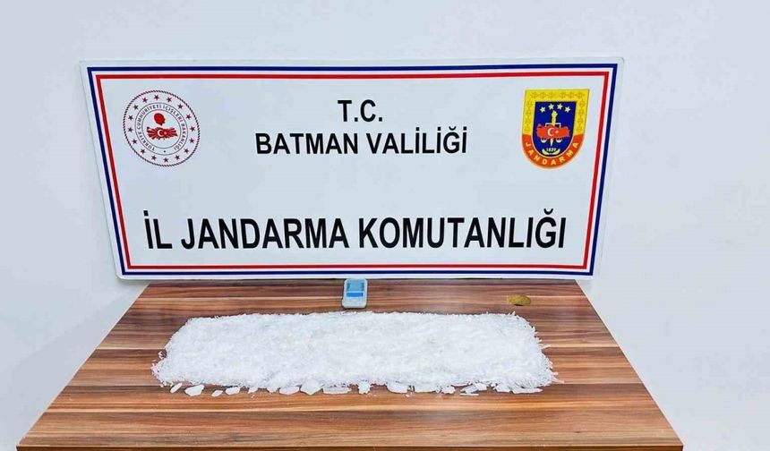 Batman’da uyuşturucu taciri jandarma operasyonu ile yakalandı