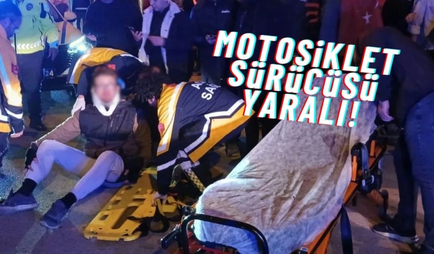 Sinop’ta motosiklet kazası