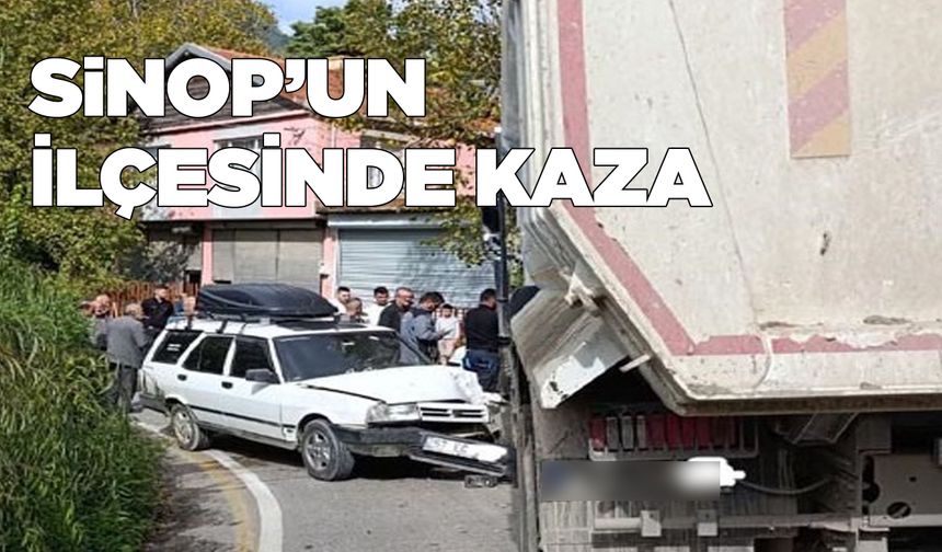 Keskin virajda kafa kafaya çarpıştılar