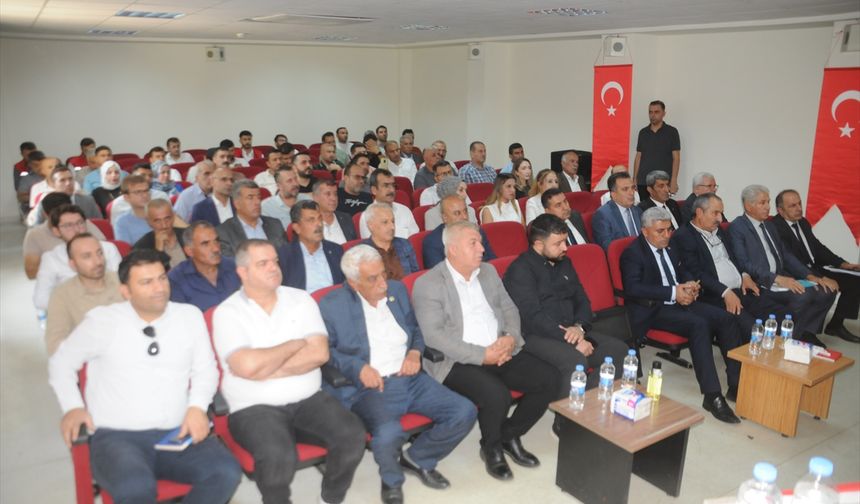 ŞIRNAK - Cizre'de Bitkisel Üretim Desteklemeleri Bilgilendirme Toplantısı düzenlendi