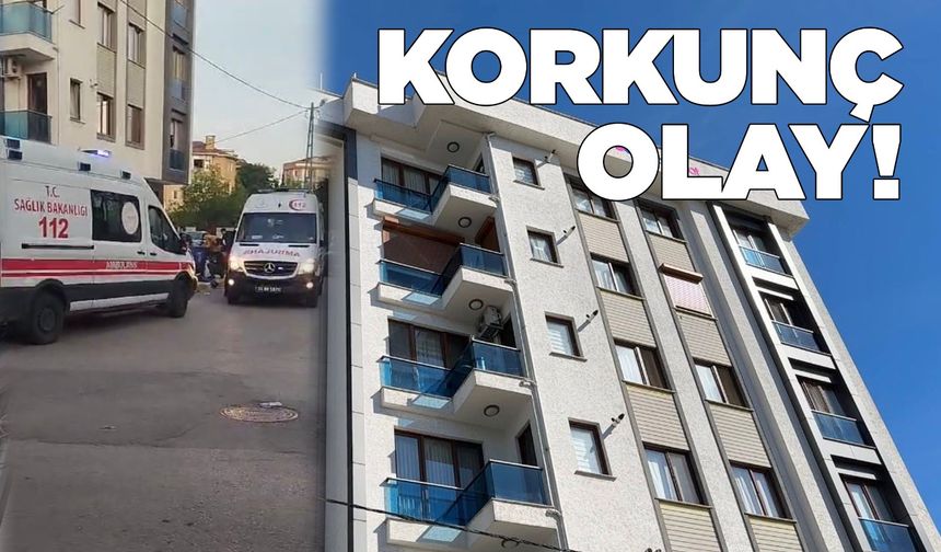 40 günlük bebeği 7. kattan attı