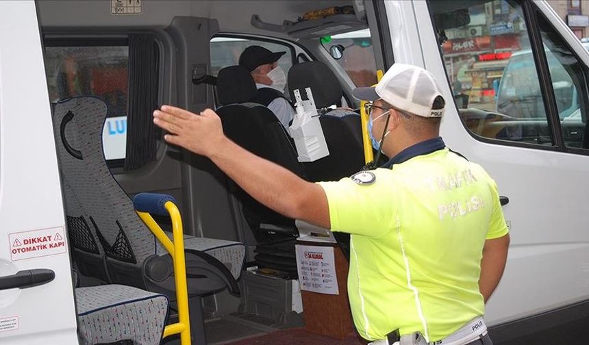 Sinop’ta kusurlu servis araçlarına ceza