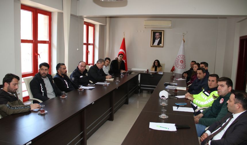 Yağlıdere'de bağımlılıkla mücadele toplantısı yapıldı