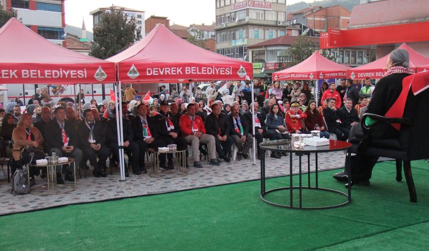 Zonguldak'ta "Devrek'ten Gazze'ye" konferansı düzenlendi