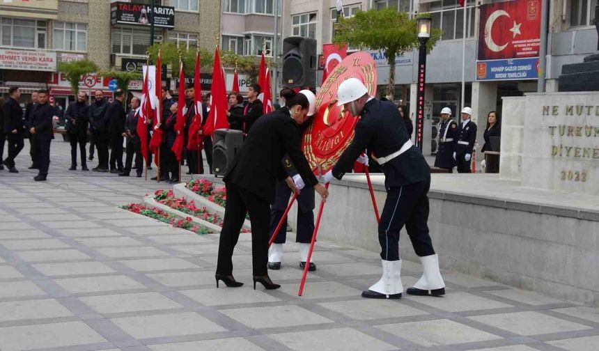 Atatürk, ölümünün 86’ıncı yılında Burdur’da törenlerle anıldı