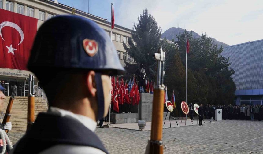 Atatürk, vefatının 86. Yılında Gümüşhane’de anıldı