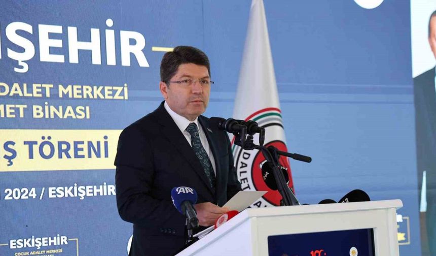 Bakan Tunç Eskişehir’de Çocuk Adliye Merkezi’nin açılışına katıldı