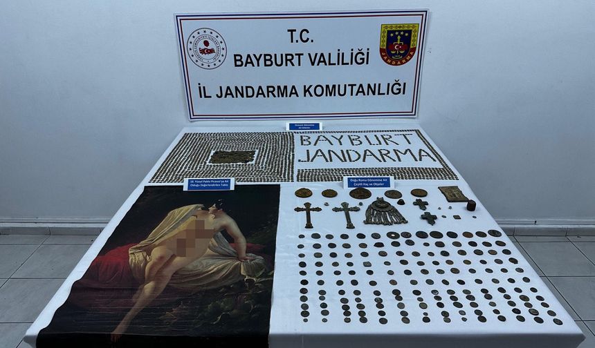 Bayburt’ta dünyaca ünlü ressam Picasso’ya ait tablo ele geçirildi