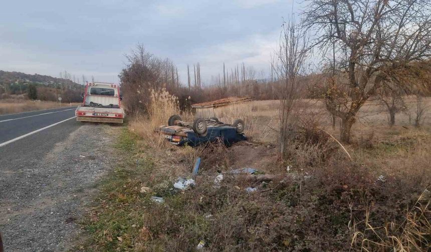 Domaniç’te trafik kazası: 2 yaralı