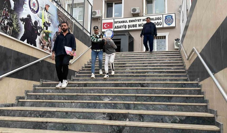 Esenler’de girdiği banka şubesinde para bulamayan hırsızı parmak izi ele verdi