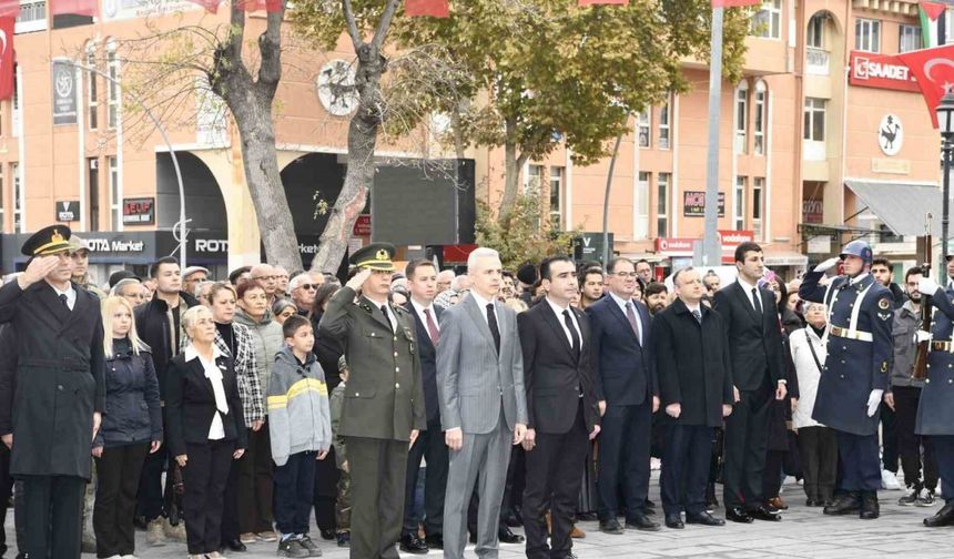 Karaman’da 10 Kasım törenleri