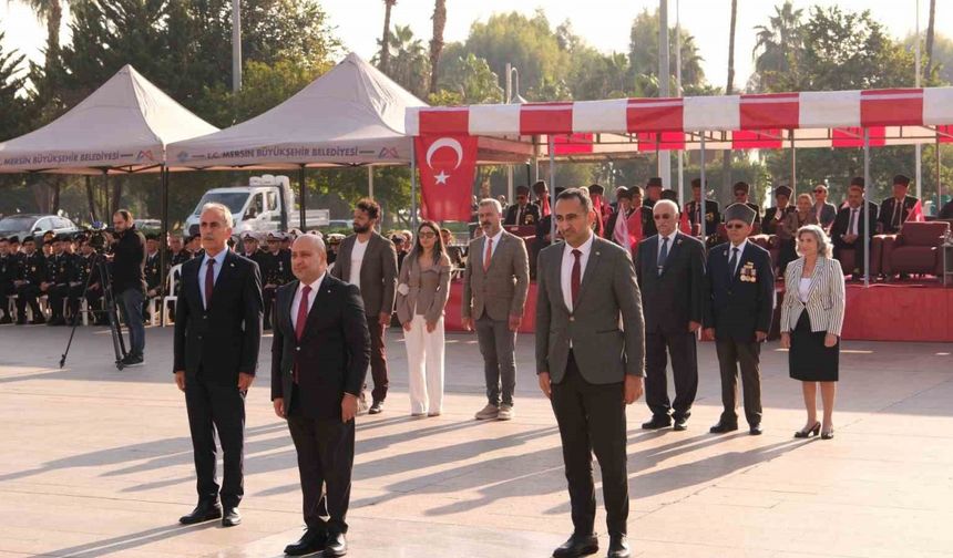 KKTC’nin kuruluşunun 41. yıl dönümü Mersin’de törenle kutlandı