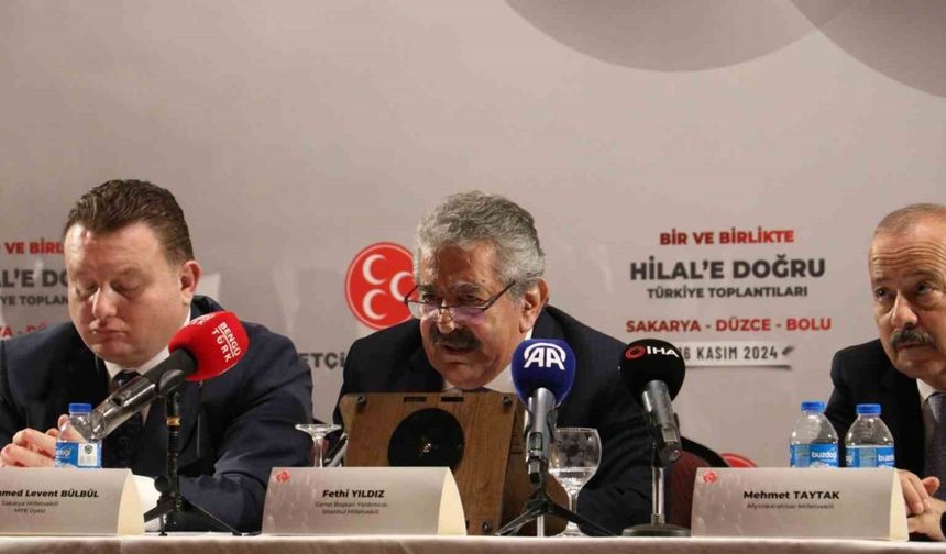 MHP Genel Başkan Yardımcısı Yıldız: "Bize kalırsa milletvekilliği dokunulmazlığında makul esas, kürsü dokunulmazlığıdır"