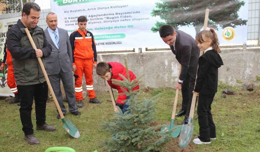 Taşova’da çocuklar “Geleceğe Nefes” oldu