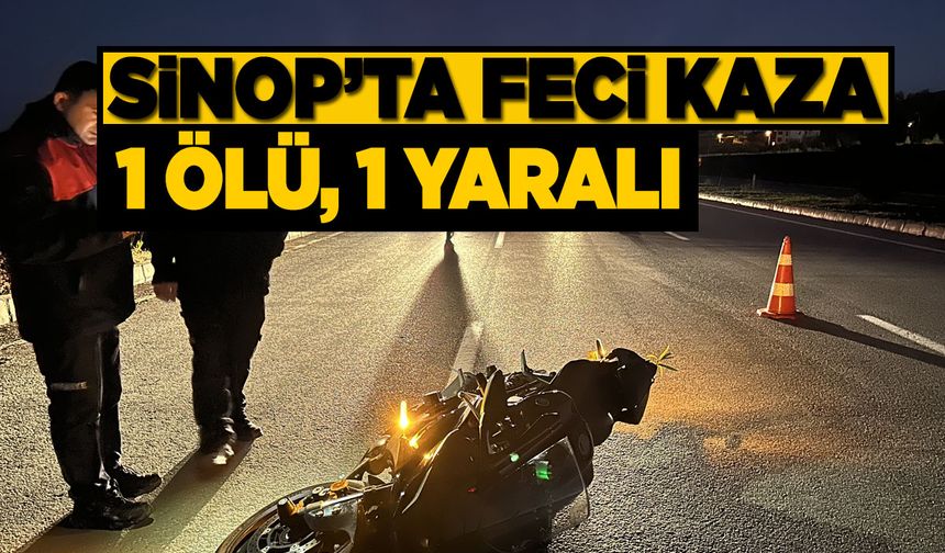 Motosikletin çarptığı yaya hayatını kaybetti