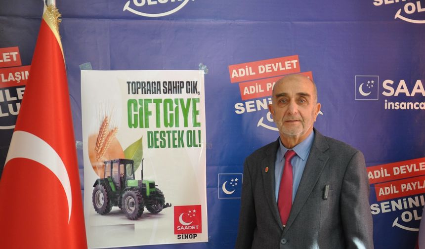 Saadet Partisi’nden “çiftçiye destek” açıklaması