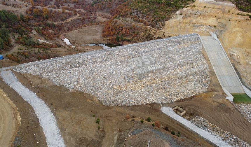 MANİSA - (DRON) Demirci'de baraj yatırımları sürüyor