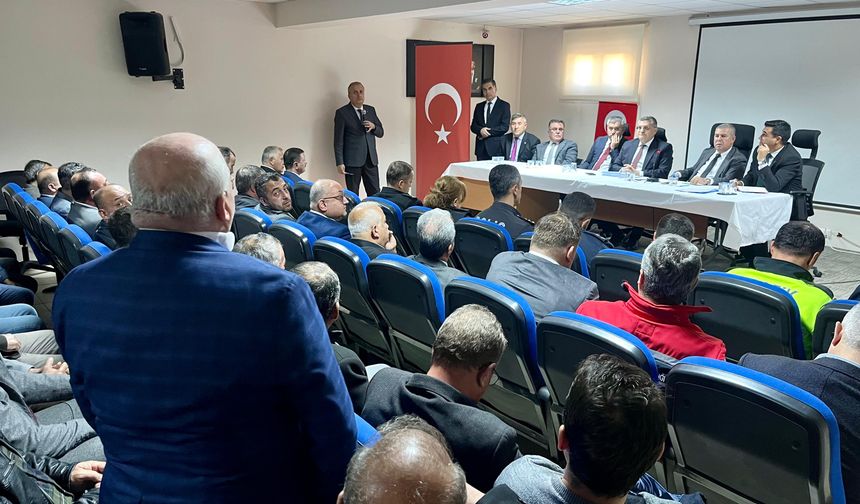 Durağan’da “Muhtarlar Toplantısı” gerçekleştirildi