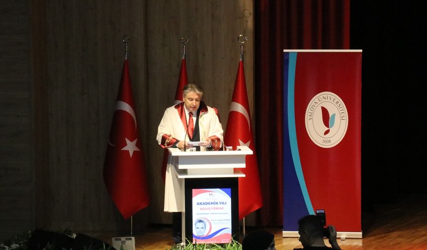 Yalova Üniversitesi 2024-2025 Akademik Yılı Açılış Töreni yapıldı