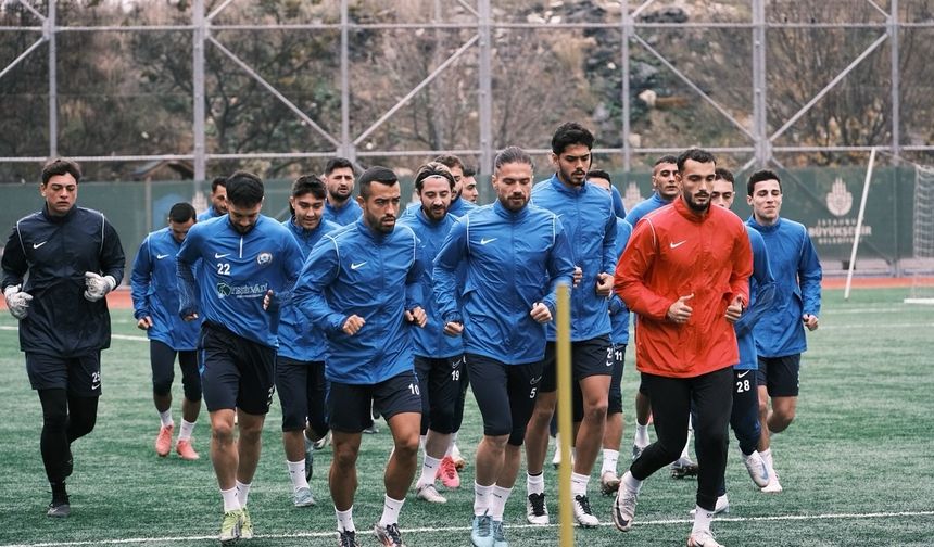 Küçükçekmece Sinop Spor eleme turuna hazırlanıyor