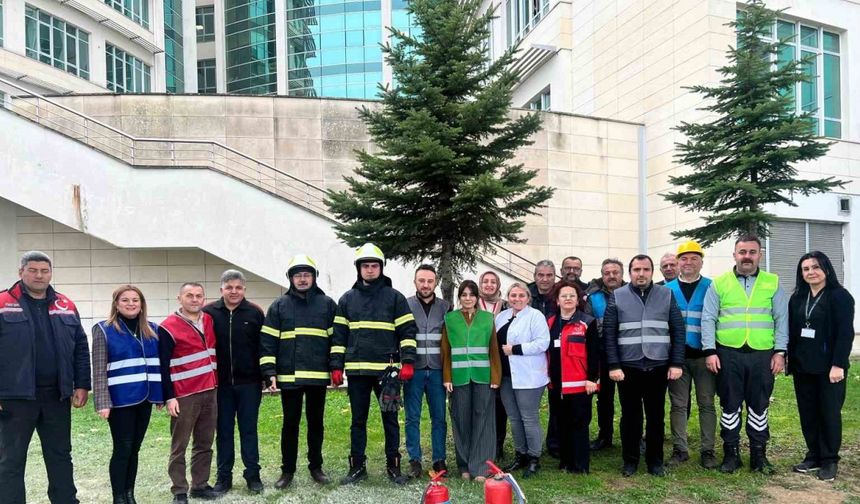 Sağlık çalışanlarına can güvenliği eğitimi