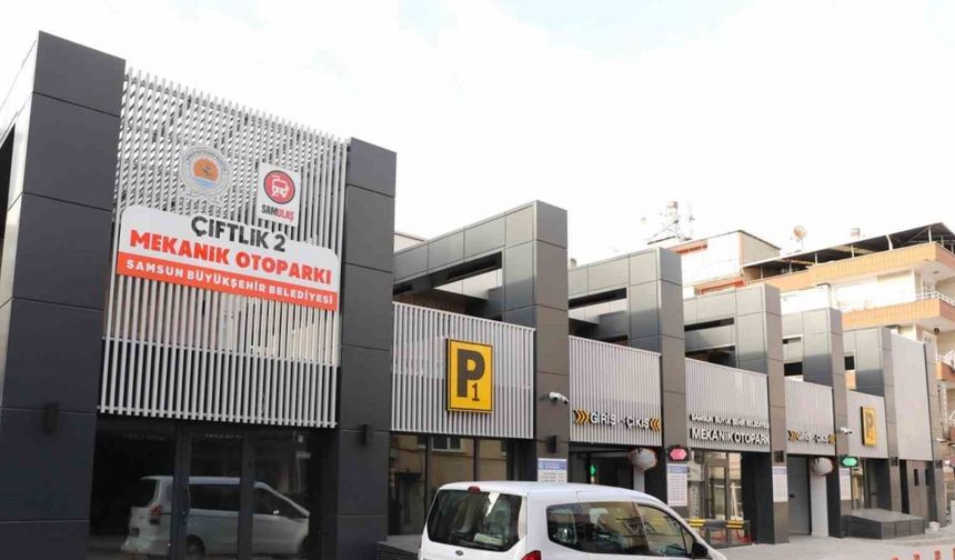 Samsun’a yeni 2 otopark yapılıyor