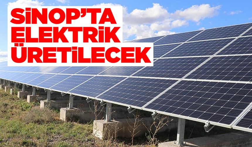 Sinop’a yenilenebilir enerji yatırımı