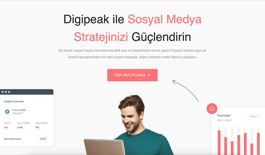 Sosyal Medya Yönetiminde Güçlü Çözüm Ortağı Arayışınız İçin Digipeak!