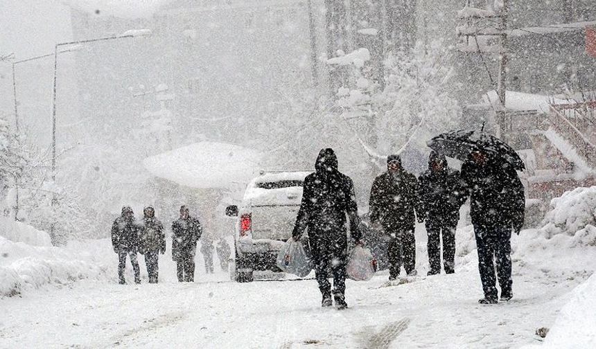 Kar nedeniyle 14 köy yolu ulaşıma kapandı