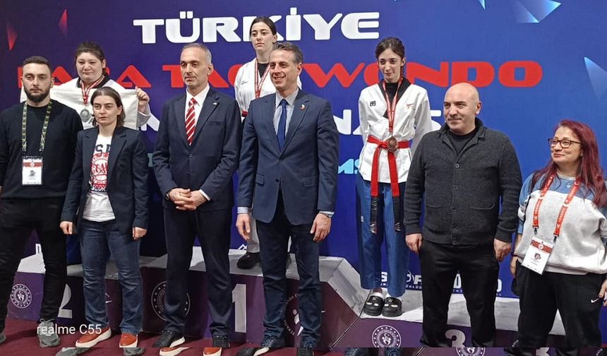 Genç sporcu Türkiye şampiyonu oldu