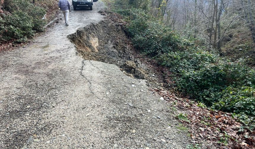 Samsun'da bir mahalle ulaşıma kapandı