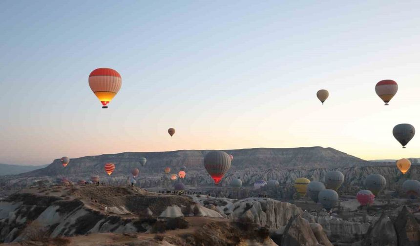 Balon uçuşlarında rekor