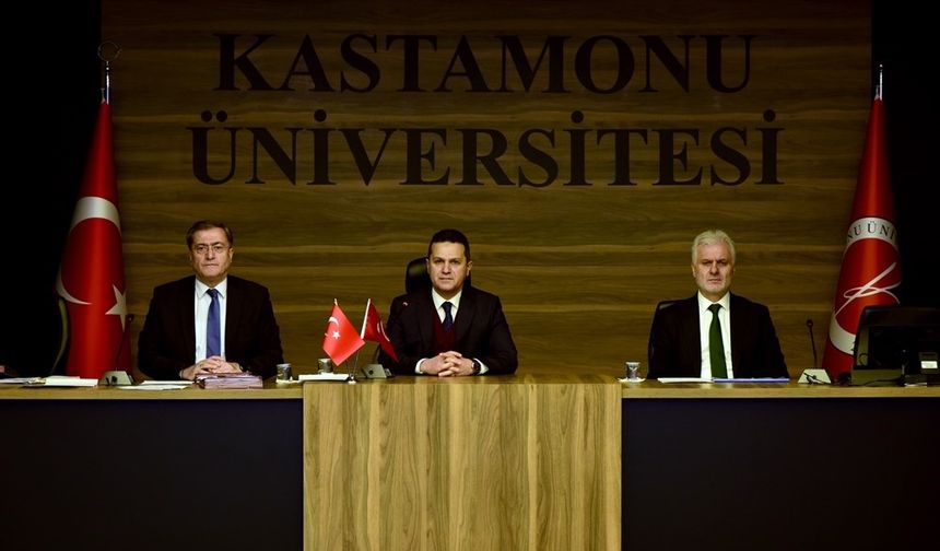 Kastamonu Üniversitesi Senatosu 2025 hedeflerini belirledi