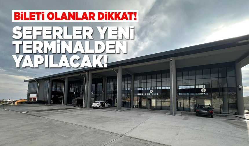 Gerze Atatürk Şehirler Arası Otobüs Terminali hizmete giriyor